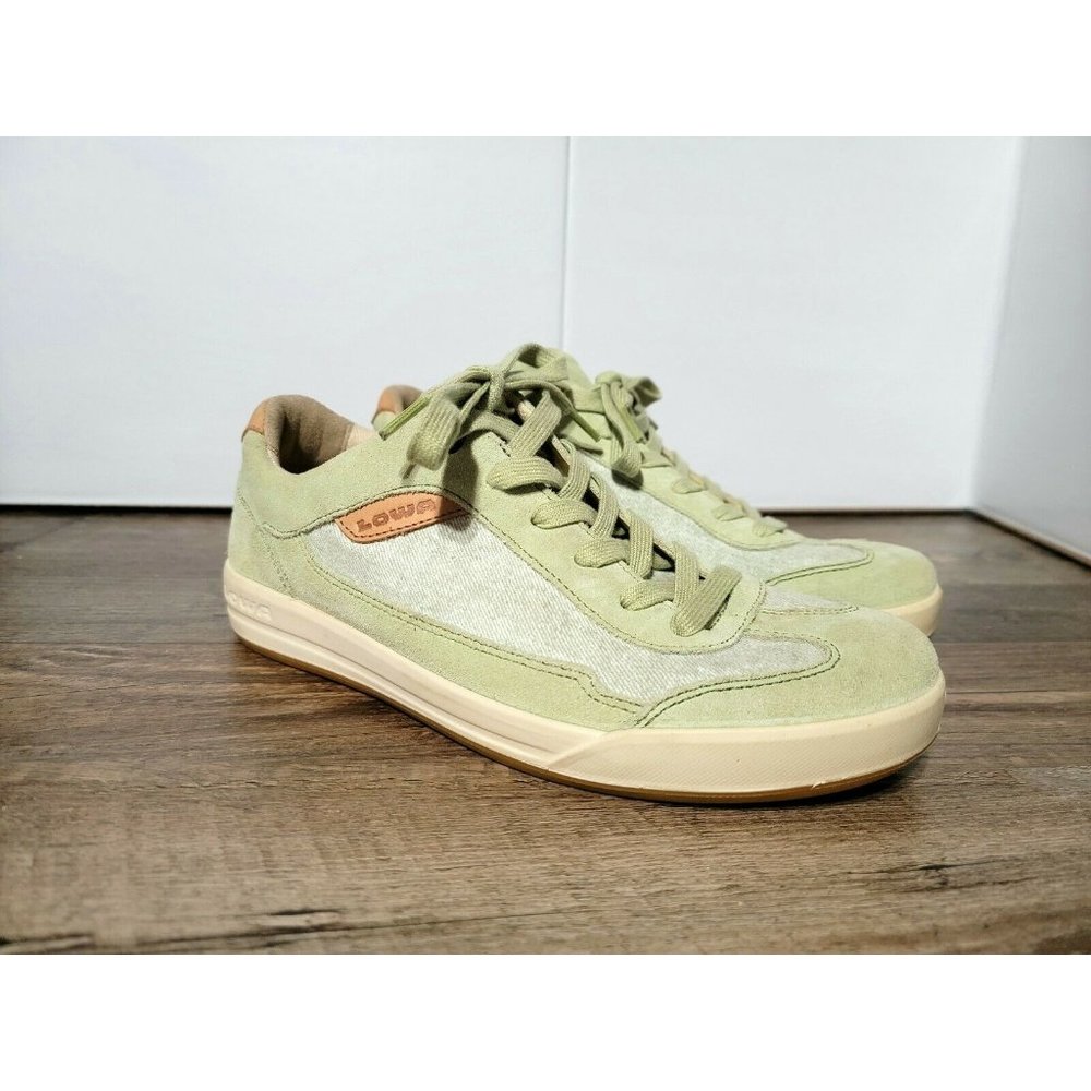 Lowa Almada Womens Green Low Top Lace Up Sneaker Shoe Sz. 7